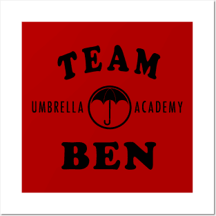 umbrella academy - team ben Posters and Art